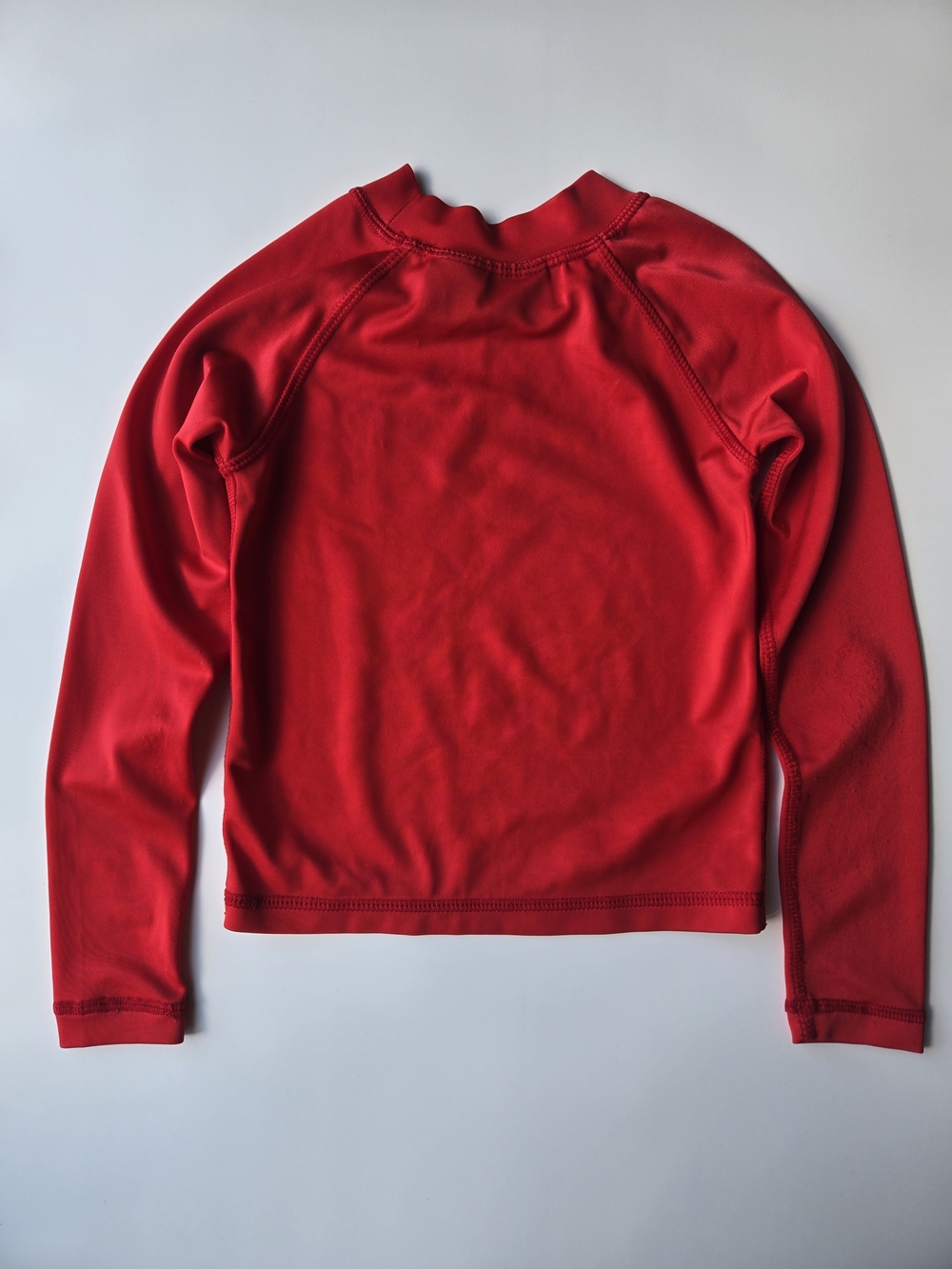 Kanu Surf Kids Red Rashguard with White Logo - Picture 6 of 7